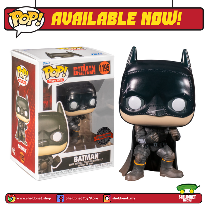 Pop! Movies: The Batman - Batman With Damaged Suit [Exclusive]