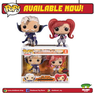 Pop! Animation: My Hero Academia - G.Criminal And LaBrava (2-Pack) [Exclusive]