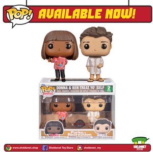 Pop! TV: Parks And Recreations - Treat yo'self [2-Pack] [Exclusive]