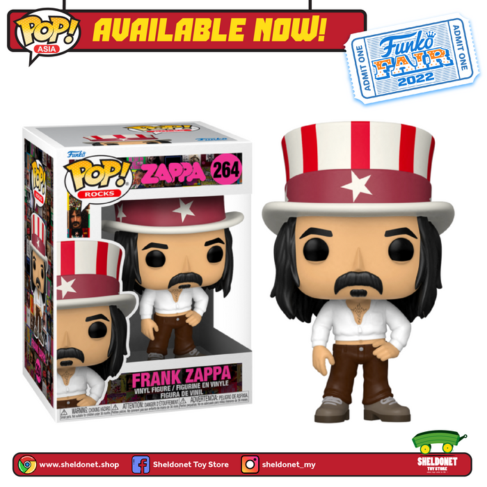 [IN-STOCK] Pop! Rocks: Frank Zappa