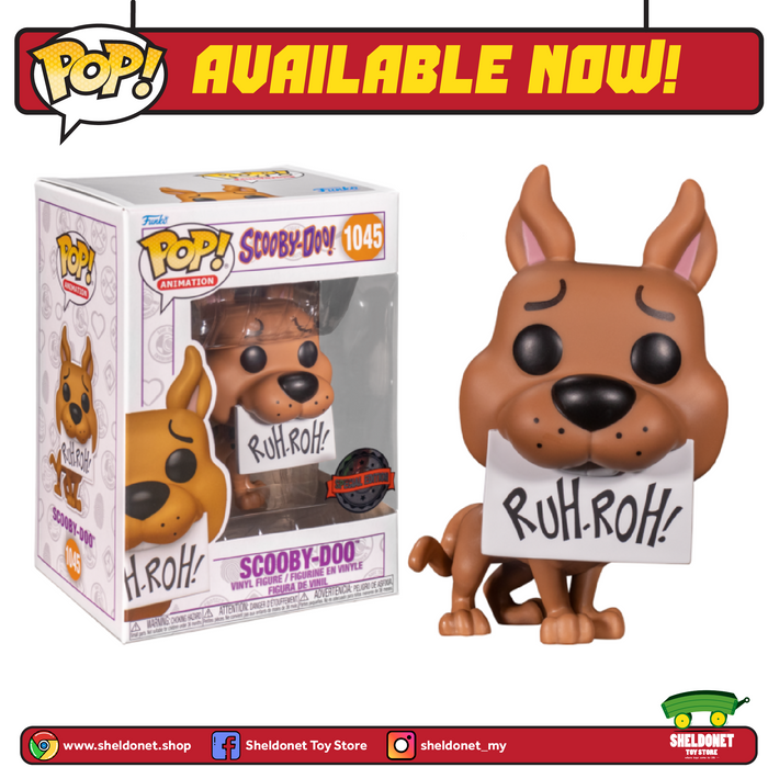Pop! Animation: Scooby Doo - "Ruh-Roh!" Scooby [Exclusive]