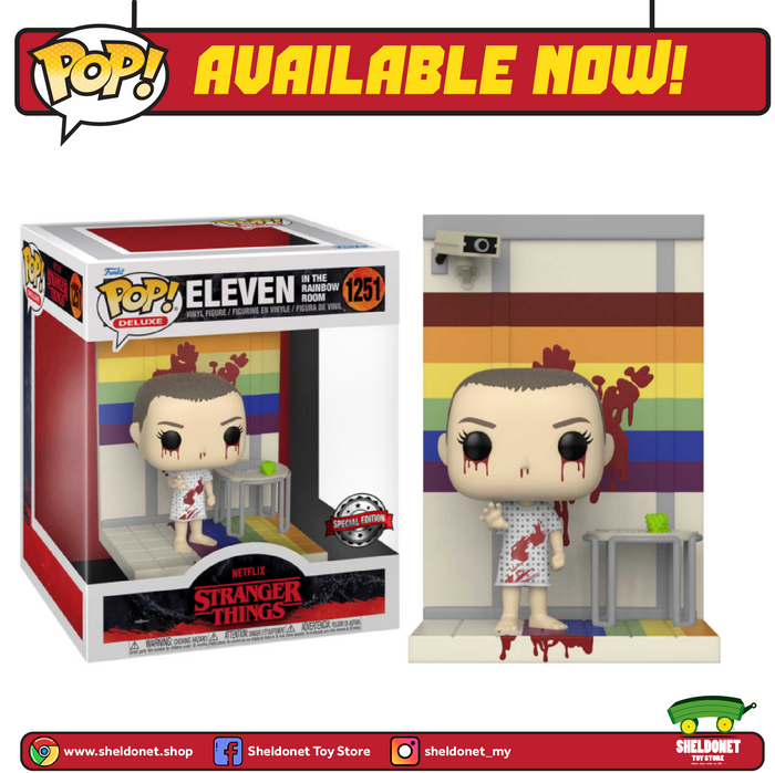 Pop! Deluxe: Stranger Things 4 - Eleven in the Rainbow Room [Exclusive]