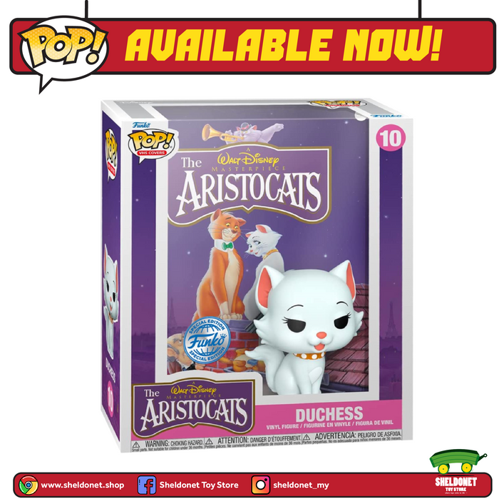 Pop! VHS Cover: Disney - The Aristocats (1970) [Exclusive]