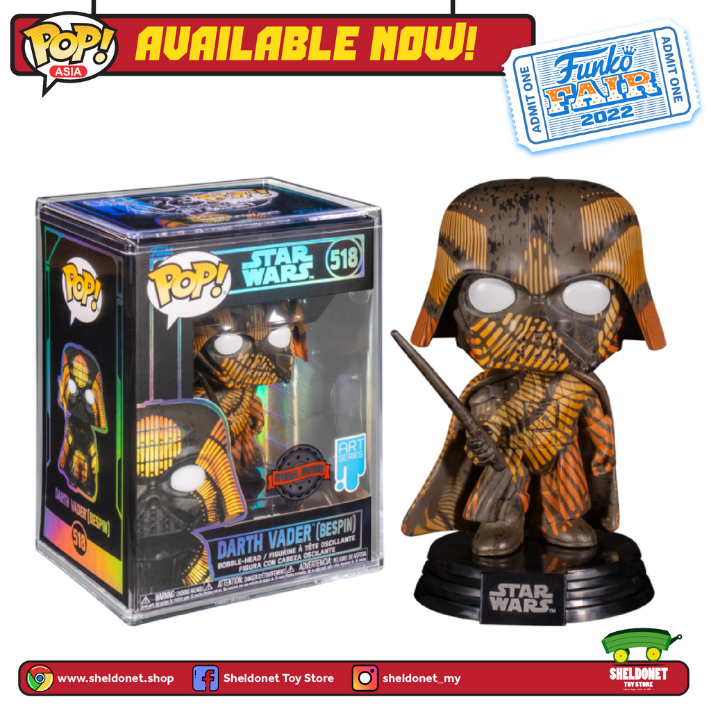 [IN-STOCK] Pop! Artist Series: Star Wars - Darth Vader (Bespin) With Pop! Protector [Exclusive]