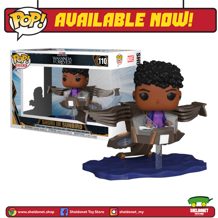 Pop! Rides Super Deluxe: Black Panther 2: Wakanda Forever - Shuri with Sunbird