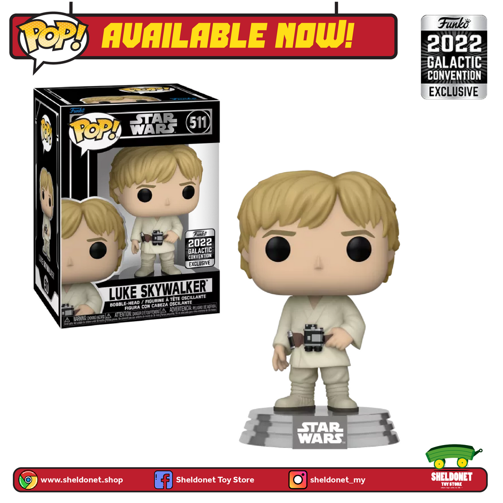 Pop! Star Wars: Luke Skywalker [Galactic Convention Exclusive 2022]