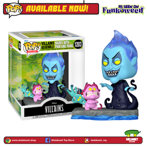Pop!  Deluxe: Disney Villains Assemble - Hades With Pain And Panic [Exclusive]
