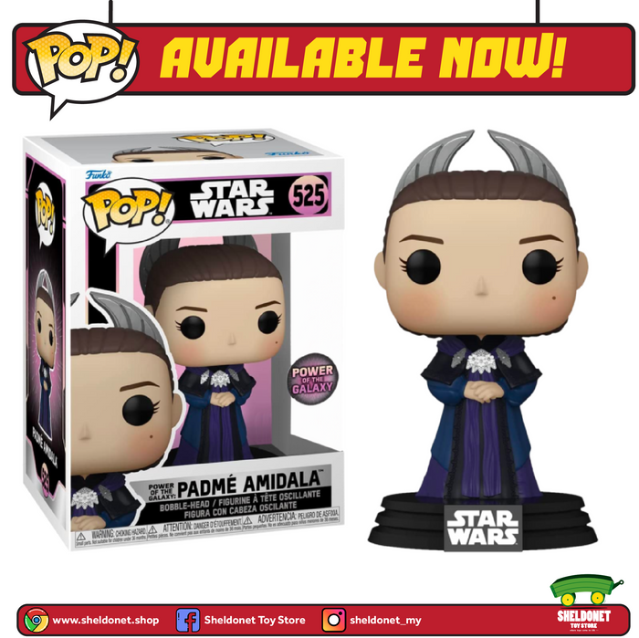 Pop! Star Wars: Power of the Galaxy - Padme Amidala in Senate Gown [Exclusive]
