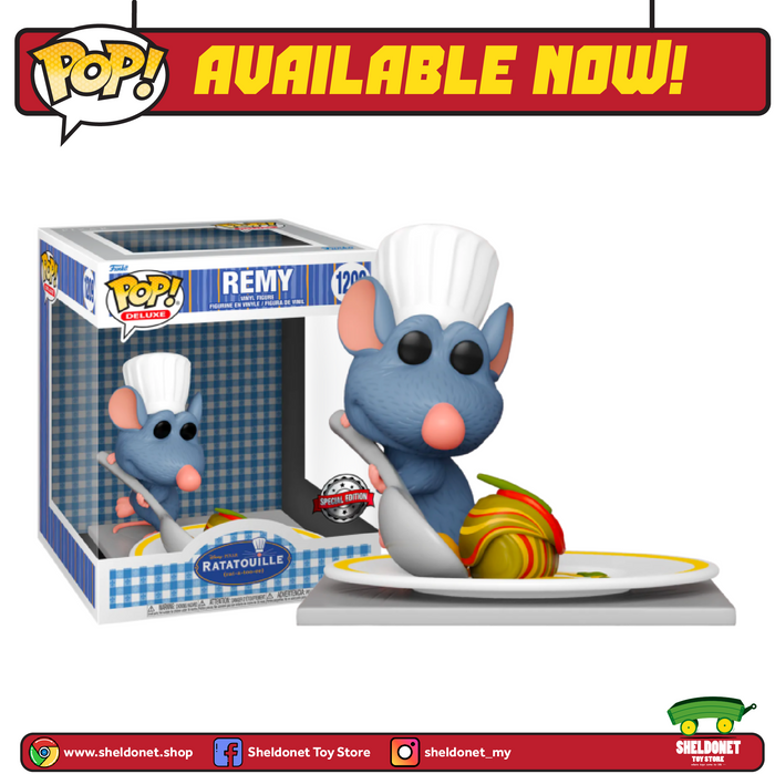 Pop! Deluxe: Disney - Remy With Ratatouille [Exclusive]