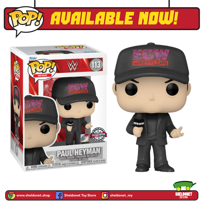 Pop! WWE: Paul Heyman [Exclusive]