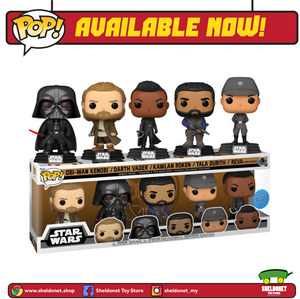 Pop! Star Wars: Obi-Wan Kenobi - 5-Pack [Obi-Wan/Darth Vader/Kawlan/Tala/Reva) [Exclusive]
