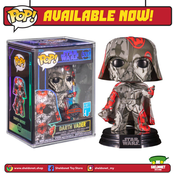 Pop! Artist Series: Star Wars - Darth Vader (Galactic Empire) With Pop! Protector [Exclusive]