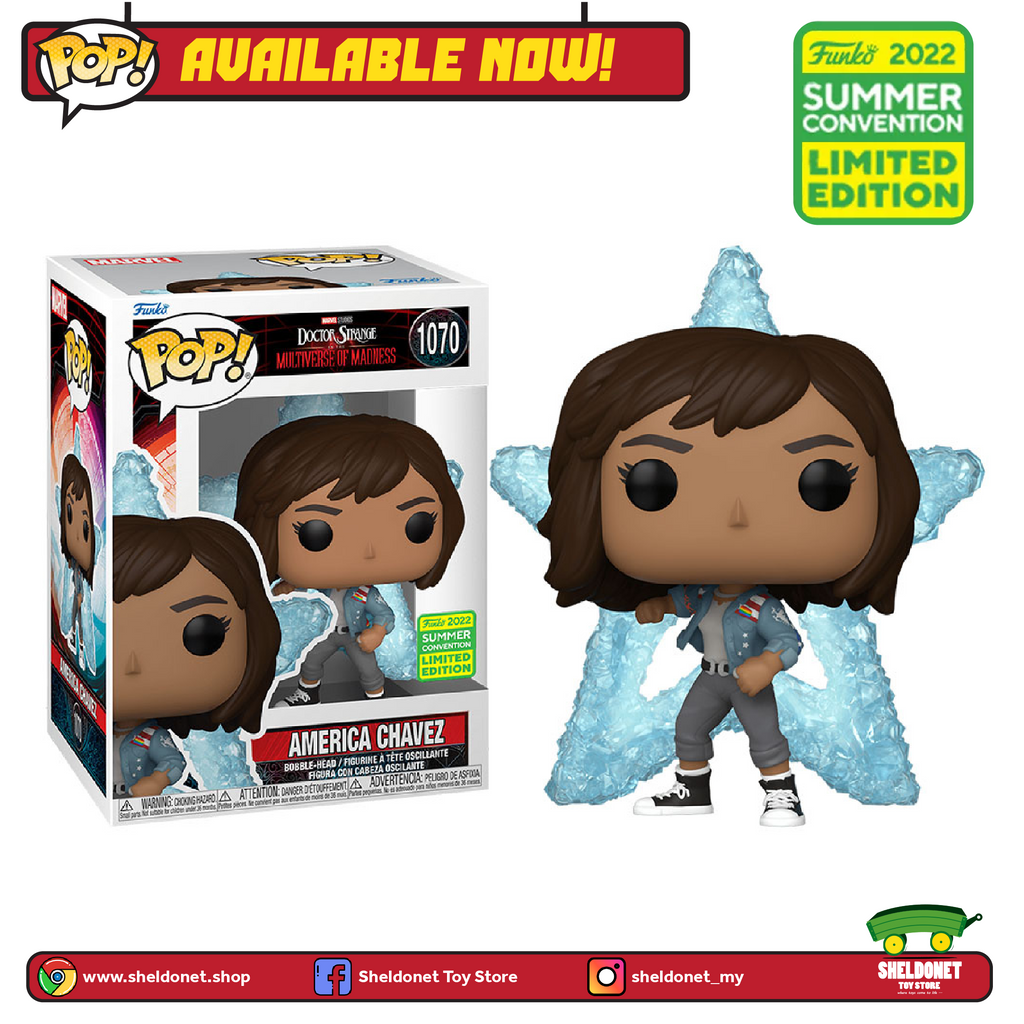 Pop! Marvel: Dr.Strange Multiverse of Madness - America Chavez [Summer Convention Exclusive 2022]