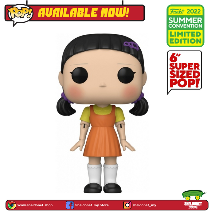 Pop! TV: Squid Game - Young Hee Doll 6" Inch [Summer Convention Exclusive 2022]