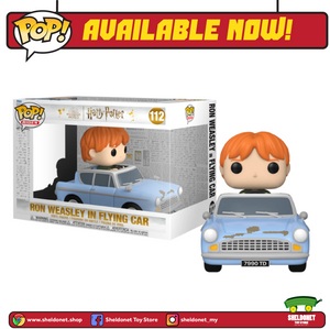 Pop! Rides Super Deluxe: Harry Potter And The Chamber Of Secrets 20th Anniversary - Ron Weasley in Flying Car