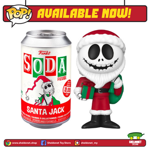 Vinyl Soda: The Nightmare Before Christmas - Santa Jack Skellington [Exclusive]