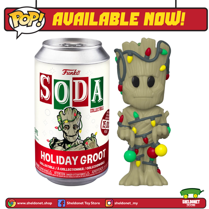 Vinyl Soda: Marvel- Guardians of the Galaxy - Holiday Groot [Exclusive]