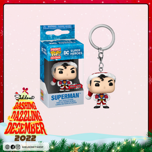 Pocket Pop! Keychain: DC Holiday - Superman [Exclusive]