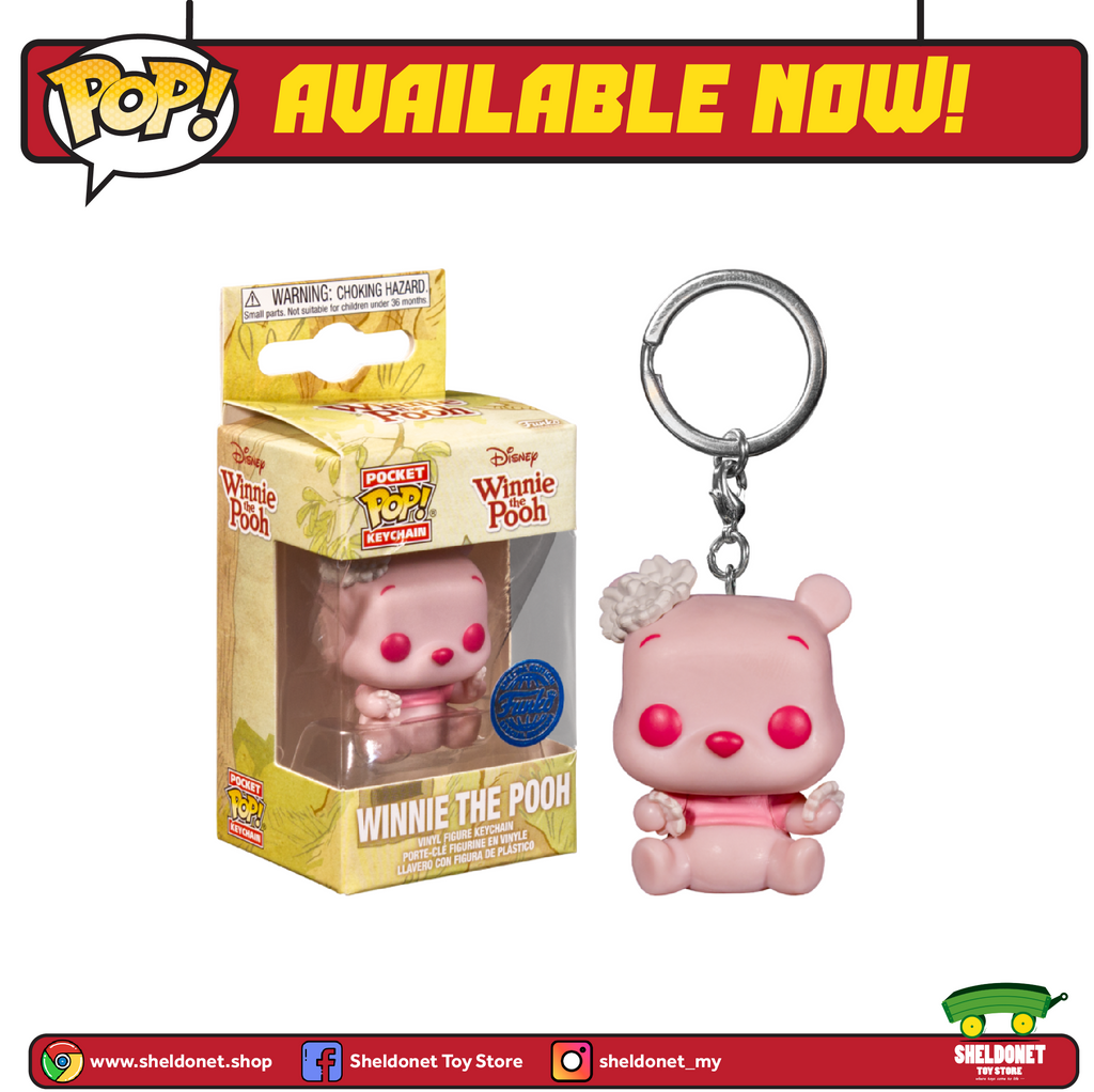 Pocket Pop! Keychain: Disney - Winnie the Pooh (Cherry Blossom) [Exclusive]