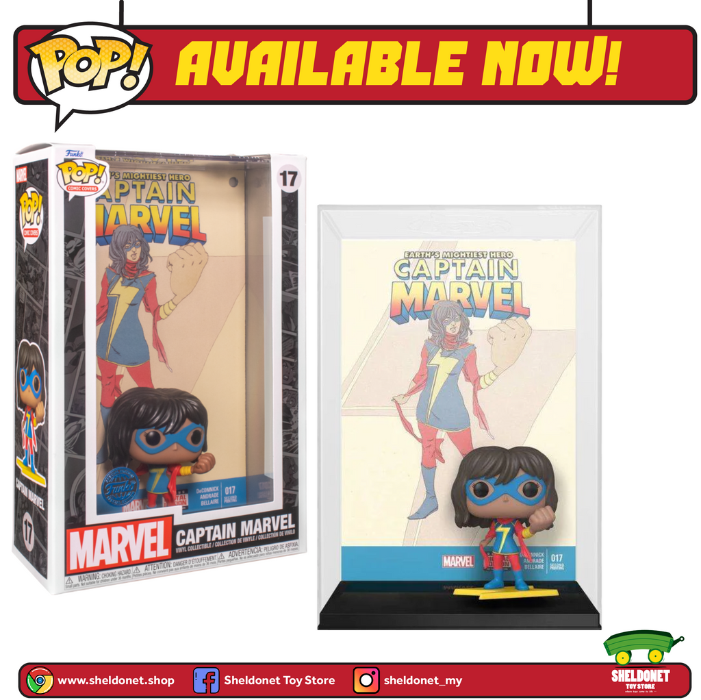 Pop! Comic Cover: Marvel Captain Marvel - Kamala Khan [Exclusive]