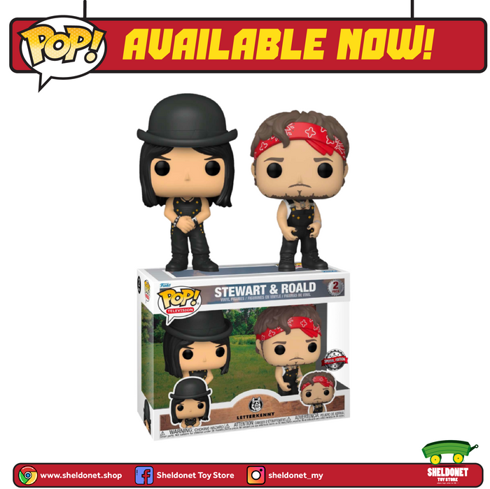 Pop! TV: Letterkenny - Stewart And Roald (2-Pack) [Exclusive]