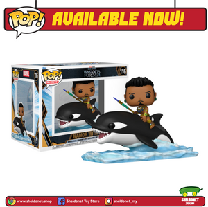 [IN-STOCK] Pop! Rides Super Deluxe: Black Panther 2: Wakanda Forever - Namor With Orca