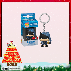 Pocket Pop! Keychain: DC Holiday (2022) - Batman [Exclusive]