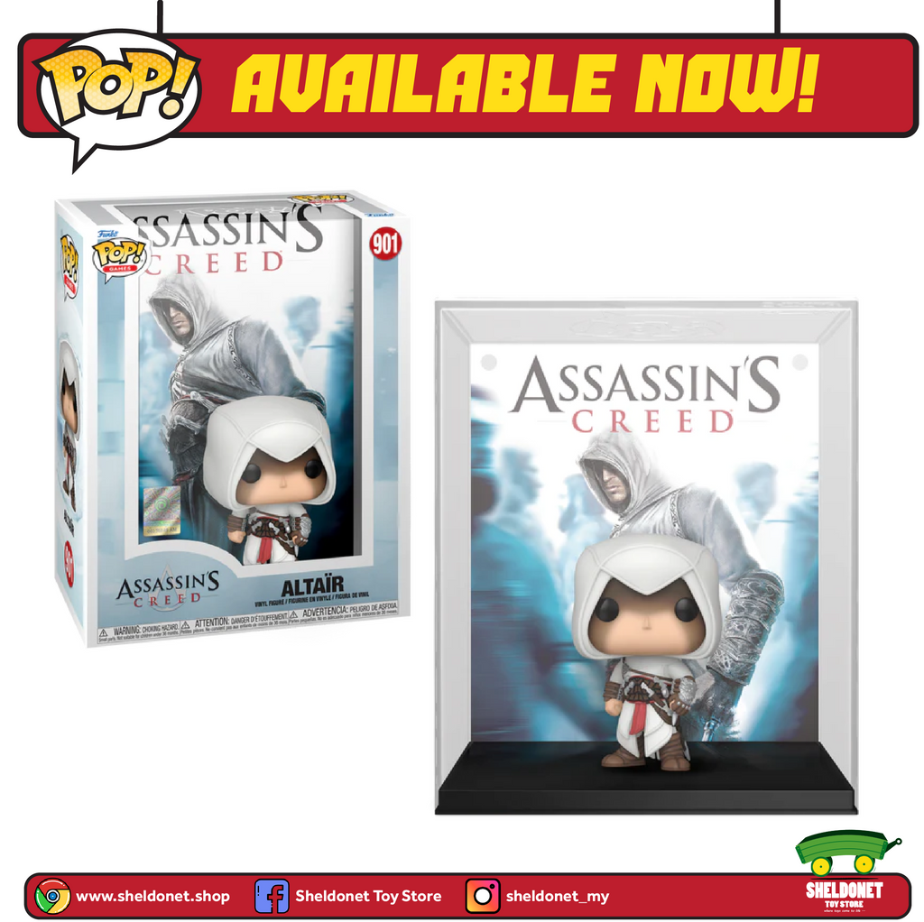 [IN-STOCK] Pop! Games Cover: Assassin's Creed - Altair