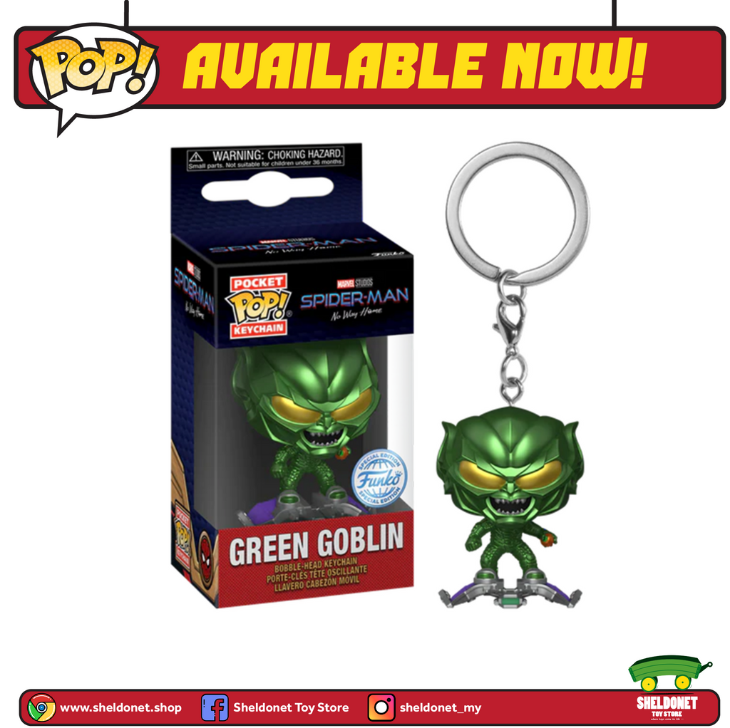Pocket Pop! Keychain: Spider-Man: No Way Home - Green Goblin [Exclusive]