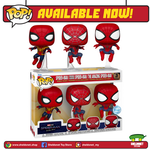 Pop! Marvel: Spider-Man: No Way Home - Spider-Man (3-Pack) [Exclusive]
