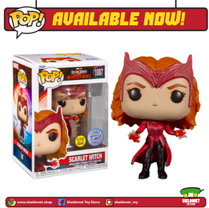 Pop! Marvel: Doctor Strange In The Multiverse Of Madness - Scarlet Witch (Glow In The Dark) [Exclusive]