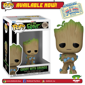 [IN-STOCK] Pop! Marvel: I Am Groot - Groot With Grunds [FUNKO FAIR 2023]