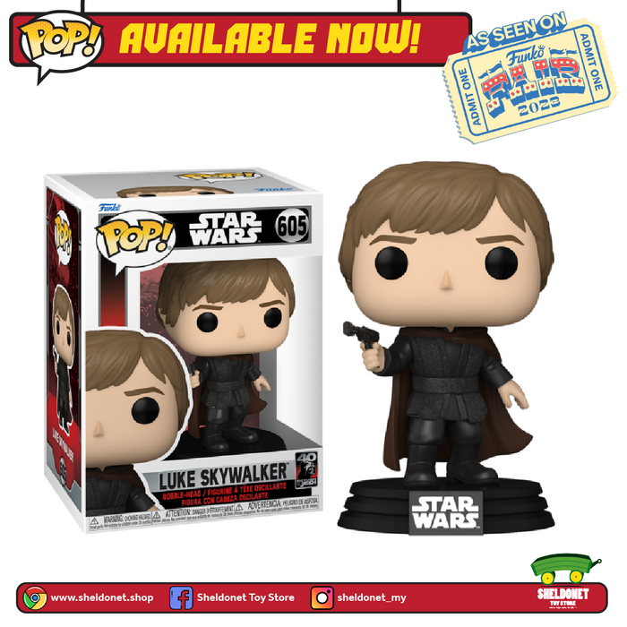 [IN-STOCK] Pop! Star Wars: Return Of The Jedi (40th Anniversary) - Luke Skywalker [FUNKO FAIR 2023]