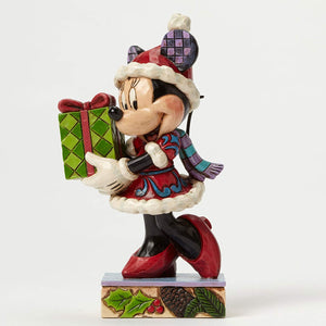 Enesco : Disney Traditions - Christmas Minnie - Sheldonet Toy Store