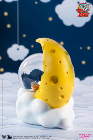 Beast Kingdom: Soap Studio - Tom and Jerry Cheese Moon Snow Globe