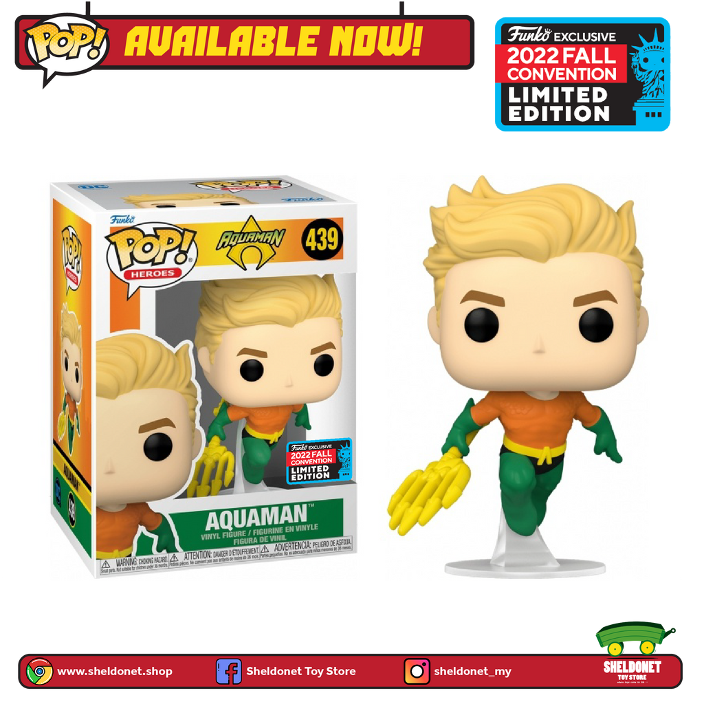 Pop! Heroes: DC - Aquaman [Fall Convention Exclusive 2022]