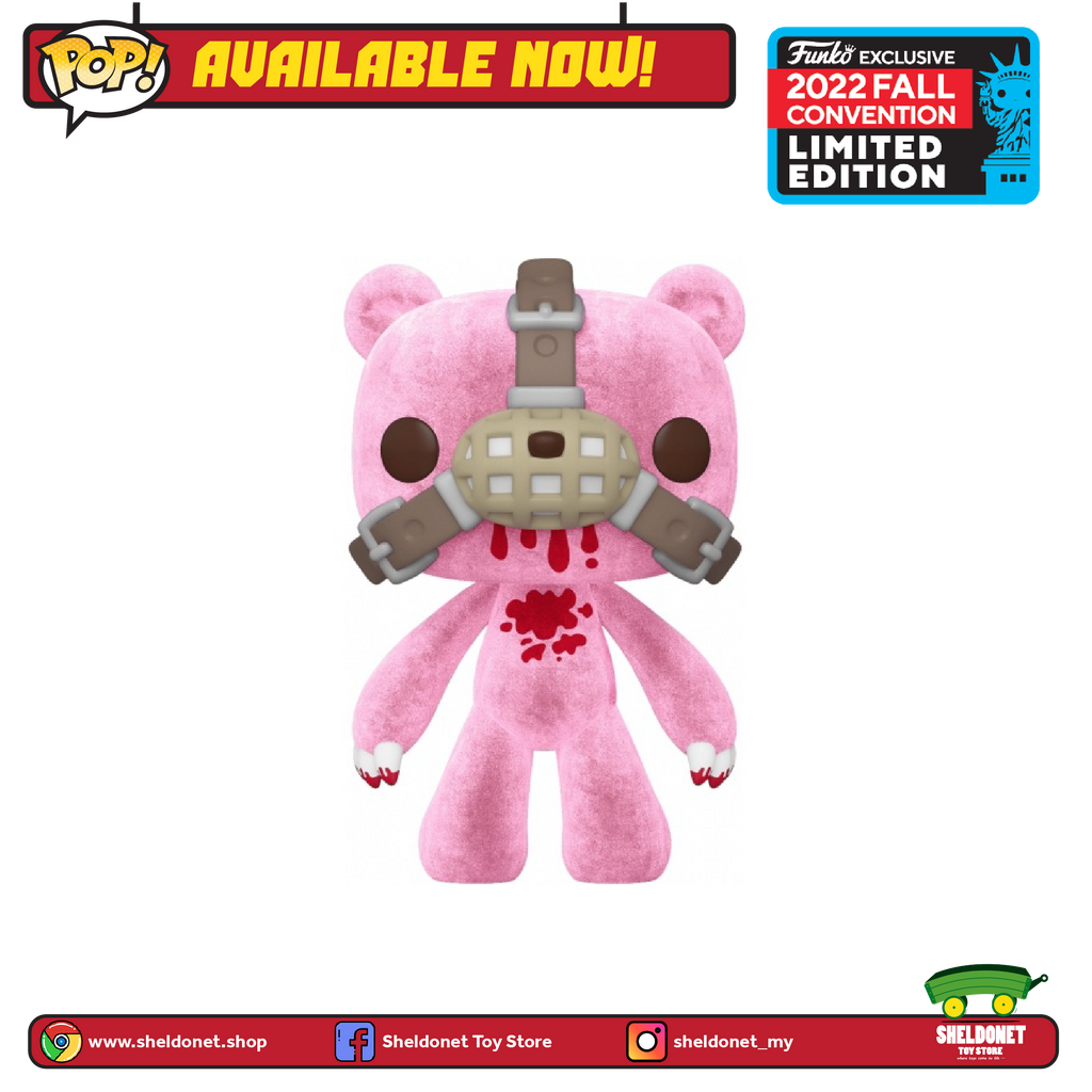 Pop! Animation: Gloomy The Naughty Grizzly - Gloomy Bear (Flocked) [Fall Convention Exclusive 2022]
