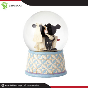 Enesco : Disney Traditions - Happy Ever After, Mickey & Minnie Waterball