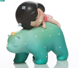 Robanshie Bear  白夜童话-暖熊·绮梦-彩虹蓝 - Sheldonet Toy Store