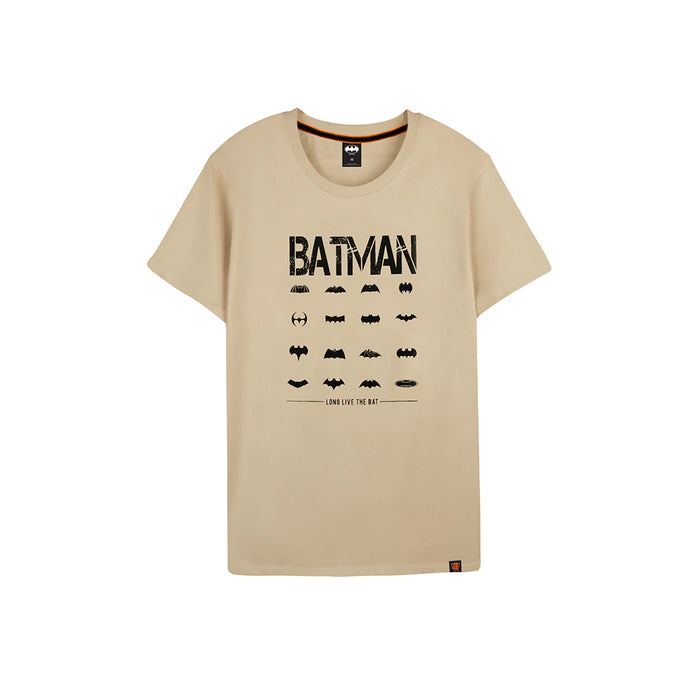 Beast Kingdom: Batman Series: Batman Logo Tee (Khaki)