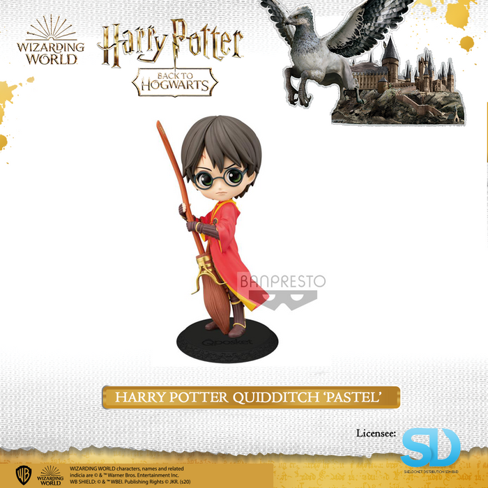 Banpresto: Q Posket - Wizarding World - Harry Potter Quidditch  (Pastel Colouring)