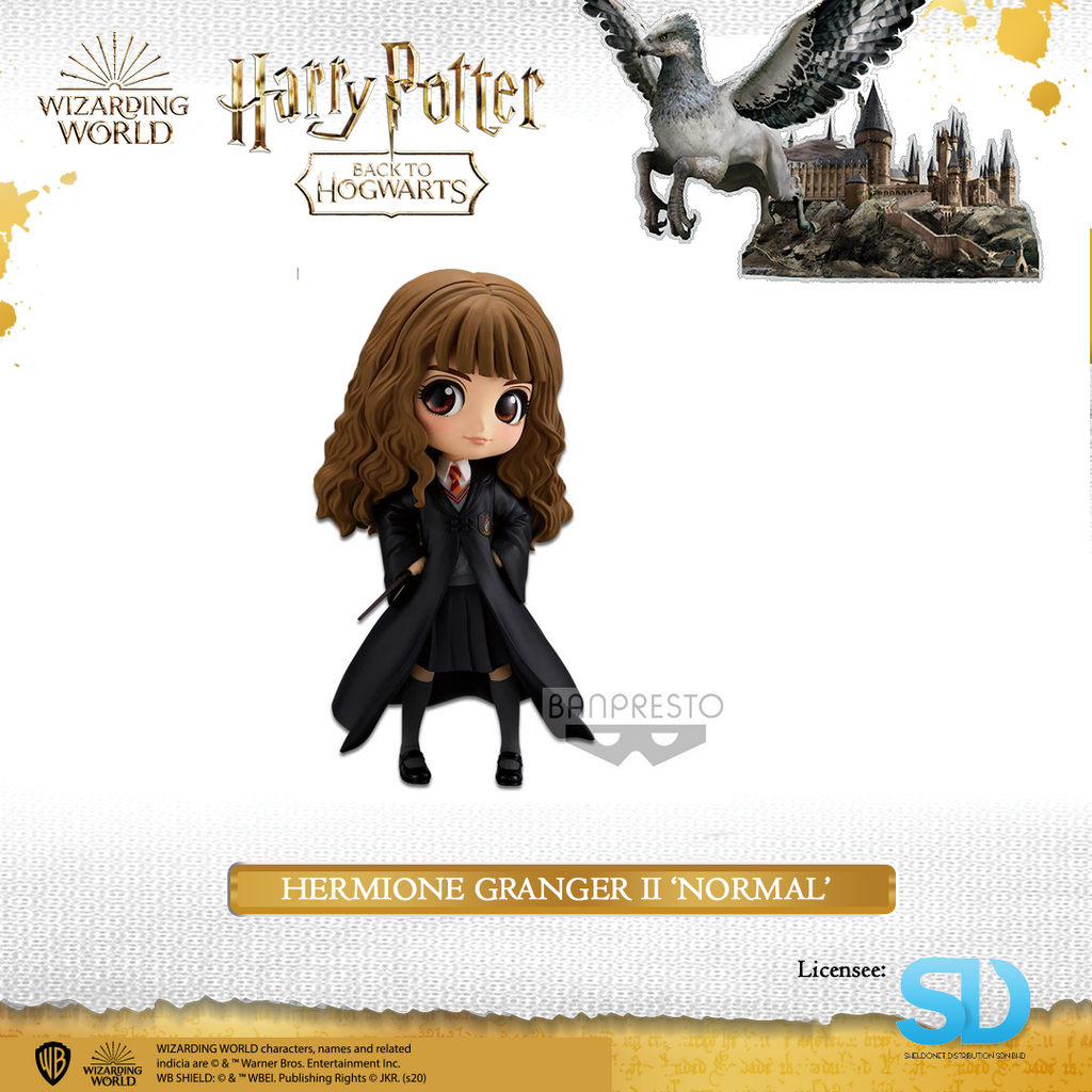 Banpresto: Q Posket - Wizarding World - Hermione Granger II  (Normal Colouring) - Sheldonet Toy Store