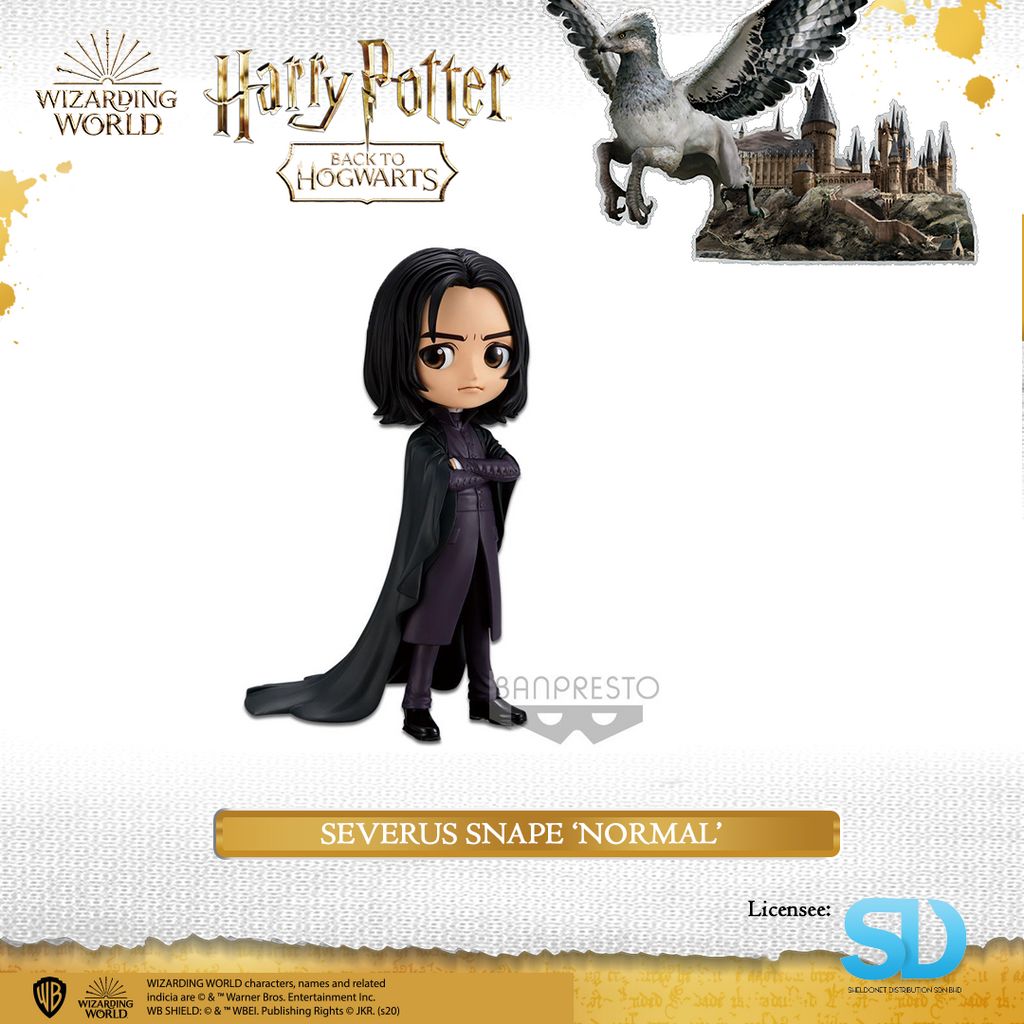 Banpresto: Q Posket - Wizarding World - Severus Snape   (Normal Colouring) - Sheldonet Toy Store