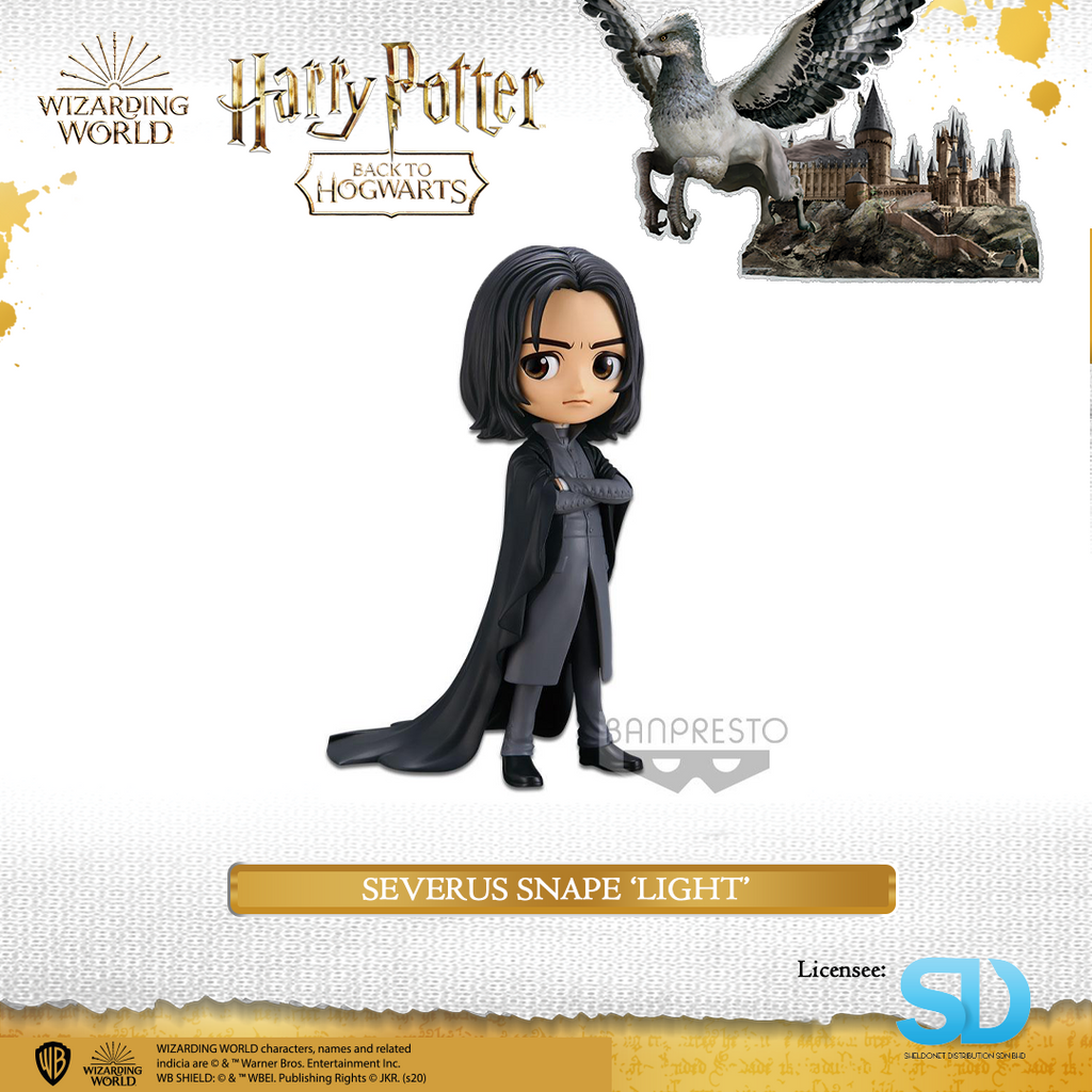 Banpresto: Q Posket - Wizarding World - Severus Snape  (Pastel Colouring) - Sheldonet Toy Store