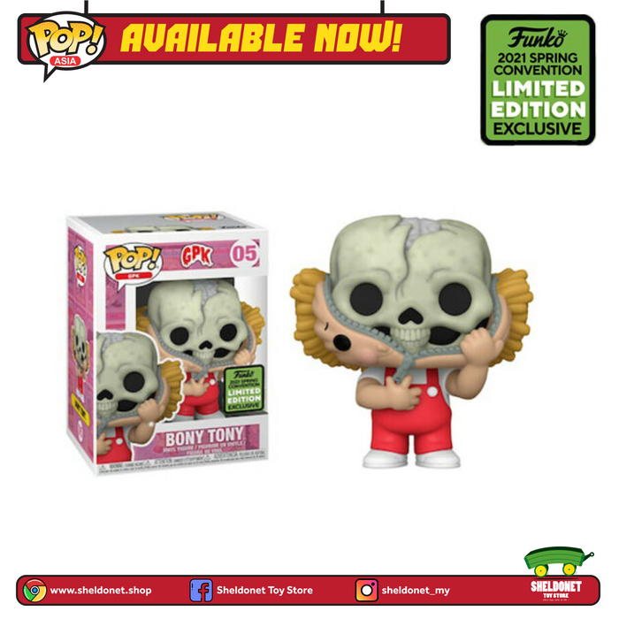 [IN-STOCK] Pop! GPK: Garbage Pail Kids - Bony Tony [Spring Convention Exclusive 2021]