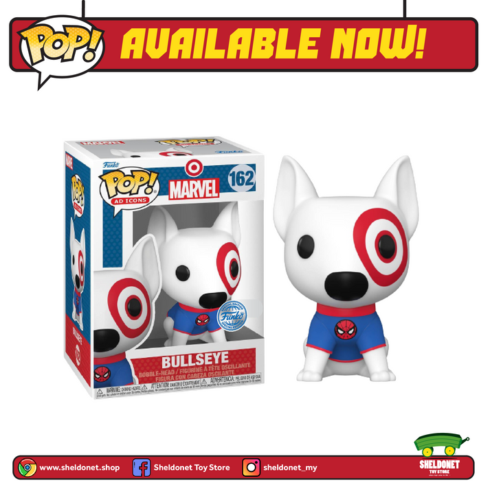 Pop! Ad Icons: Target - Bullseye as Spidey [Exclusive]