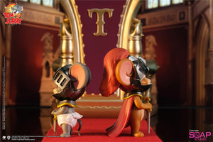 Beast Kingdom: Soap Studio - Tom And Jerry - Royal Court Jerry and Tuffy Figure