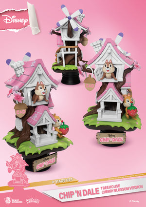 Beast Kingdom: DS-057 Chip'N'Dale Treehouse Cherry Blossom Version