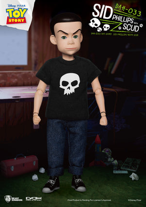 Beast Kingdom: DAH-033 TOY STORY  Sid Phillips with Scud