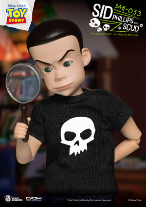Beast Kingdom: DAH-033 TOY STORY  Sid Phillips with Scud